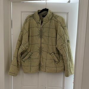 Green Quilted Jacket